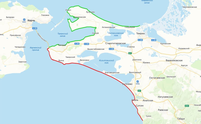 РСТ обратился к властям из-за огромной пробки перед Крымским мостом