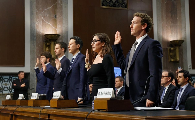 Руководителей крупнейших соцсетей в США вызвали в сенат. Как это было