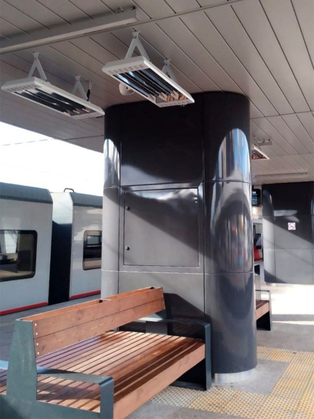 РЖД начала устанавливать обогреватели на платформах