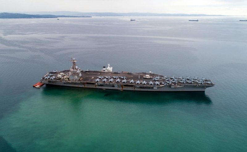 Самолет ВВС США потерпел крушение в Средиземном море