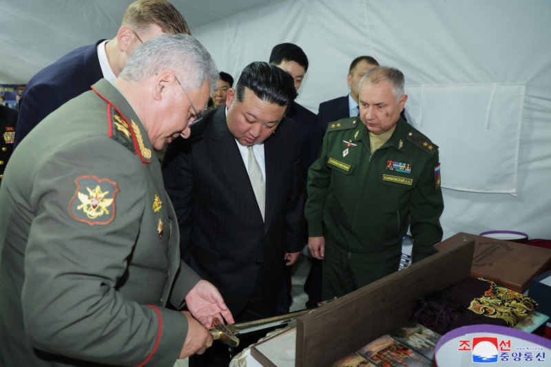 Самолеты, ракеты, афалины и моржи. Что показали Ким Чен Ыну в России