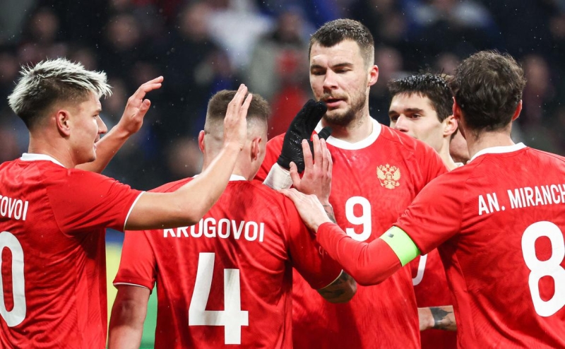 Сборная России выиграла восьмой матч подряд с общим счетом 44:0