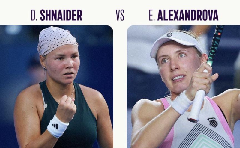 Шнайдер победила Александрову в российском финале на турнире WTA