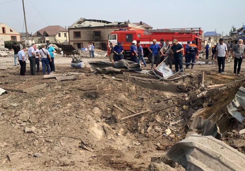 СК назвал возможную причину взрыва на АЗС в Махачкале