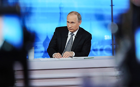 Сколько длились прямые линии Путина и сколько было вопросов