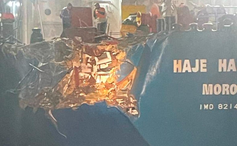 Следовавшие из России и Украины сухогрузы столкнулись в Мраморном море