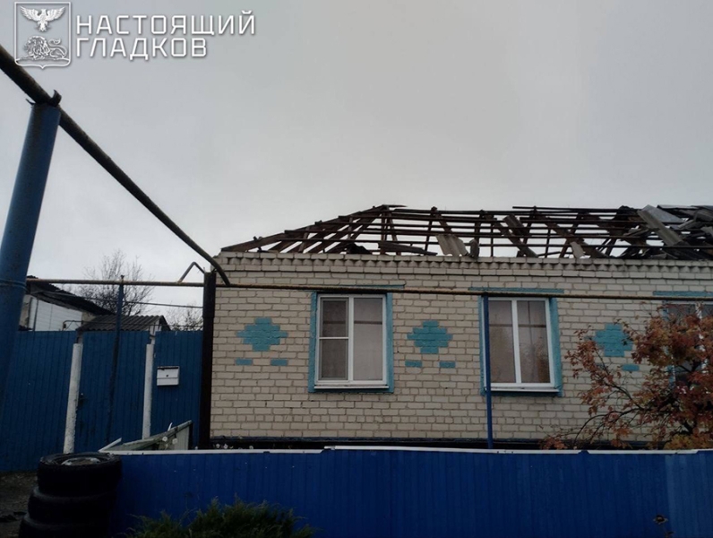 Слюсарь показал последствия атаки БПЛА в Ростовской области