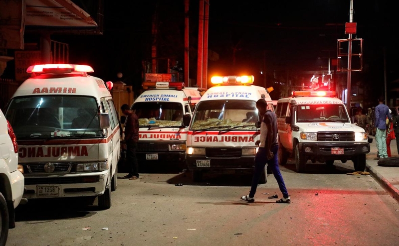 Смертник подорвал себя на пляже у отеля в Сомали