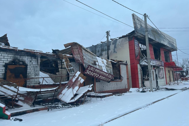 «Снаряды свистят, поселок горит». Репортаж РБК из курского Глушково