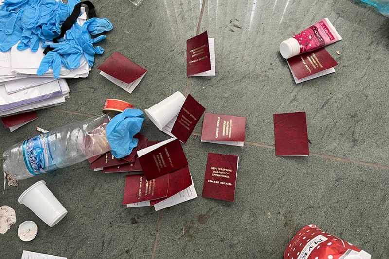 «Снаряды свистят, поселок горит». Репортаж РБК из курского Глушково