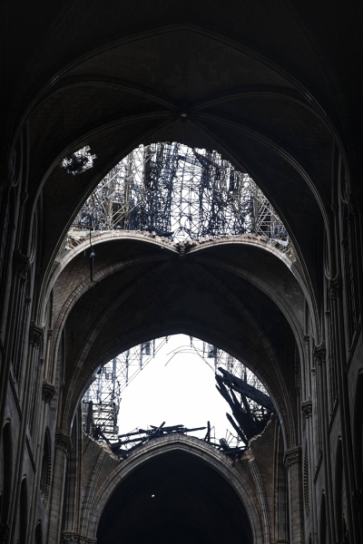 Собор Парижской Богоматери показали изнутри после реставрации