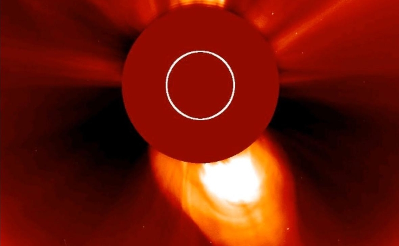 Solar Orbiter впервые сфотографировал южный полюс Солнца