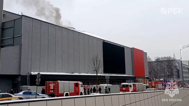 Стала известна возможная причина пожара в Театре сатиры