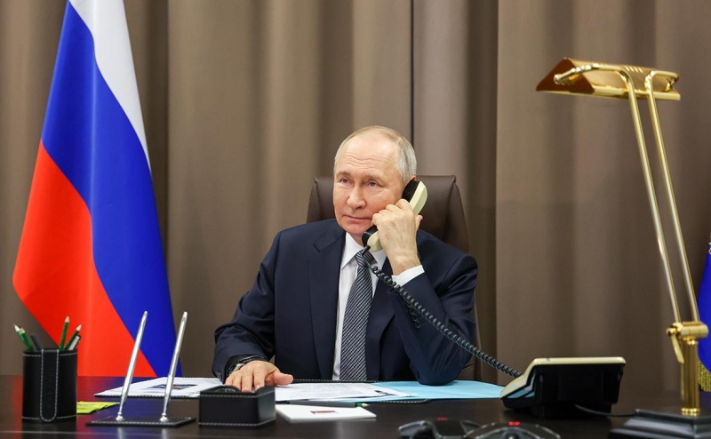 Стало известно время разговора Путина и Трампа