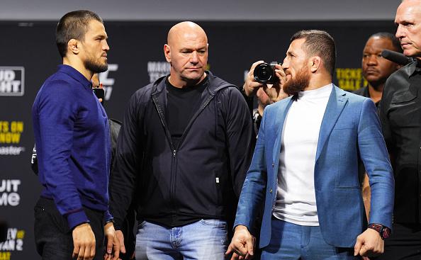 Станет ли брат Хабиба Нурмагомедова чемпионом UFC. Онлайн боя