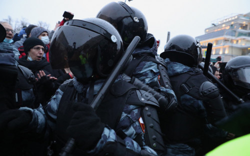 Суд назначил первый реальный срок участнику митинга 23 января в Москве