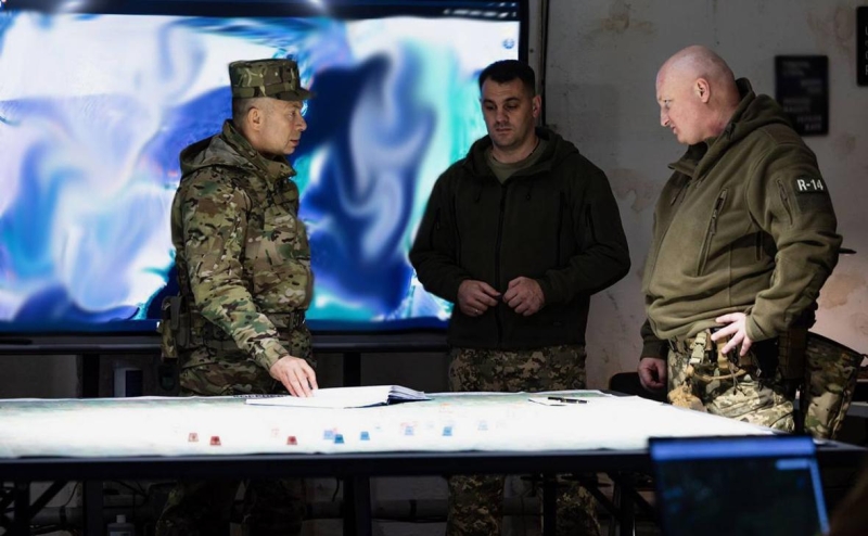 Сырский сообщил о визите к командирам войск, вторгшихся в Курскую