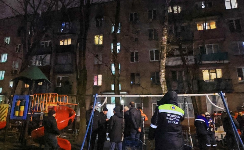 ТАСС узнал, что взрыв в квартире на севере Москвы произошел не из-за