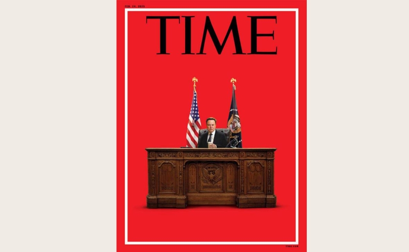 Time на своей обложке посадил Илона Маска в кресло президента США