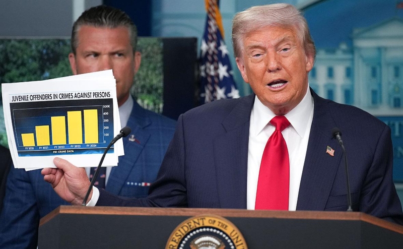 Трамп объявил о вводе войск в Вашингтон