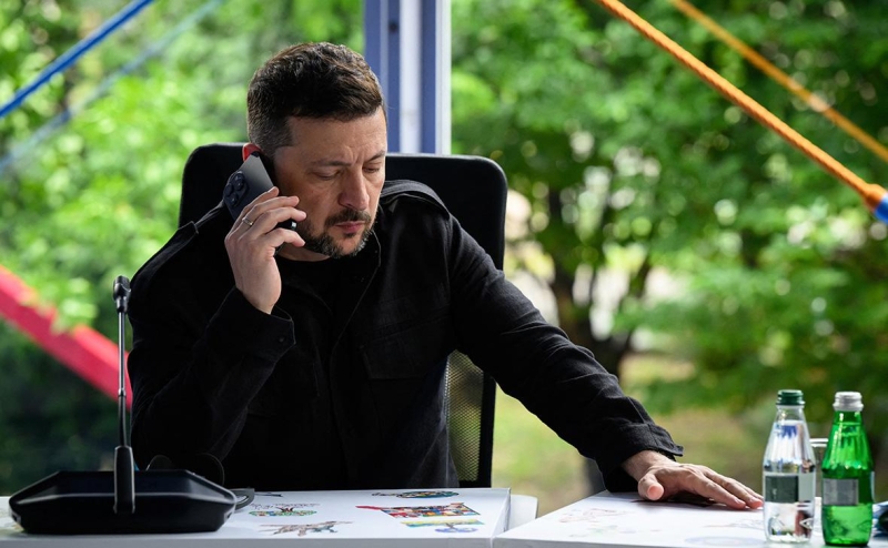 Трамп поговорил с Зеленским перед разговором с Путиным