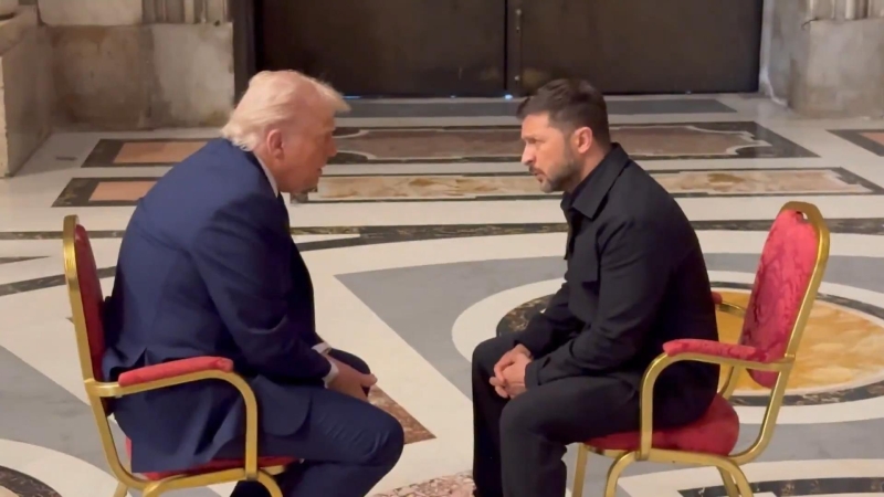 Трамп покинул Ватикан, отказавшись от продолжения встречи с Зеленским