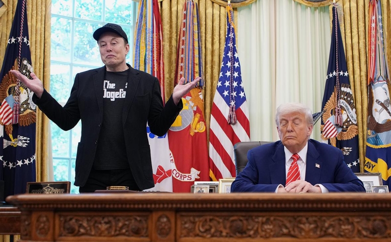 Трамп предожил начать проверку работы Илона Маска