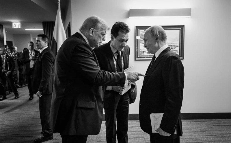 Трамп сравнил снимок со встречи с Путиным с фото Никсона и Хрущева