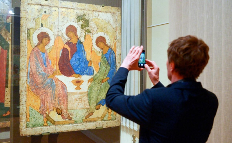 «Троица» пробудет в Храме Христа Спасителя две недели