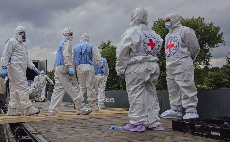 Украина получила еще 1200 тел погибших военных