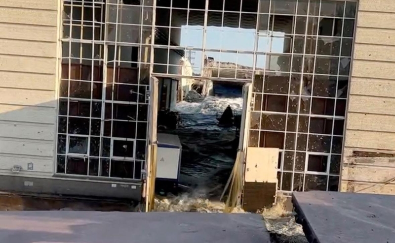 Украина потребовала созвать Совбез ООН после разрушения плотины