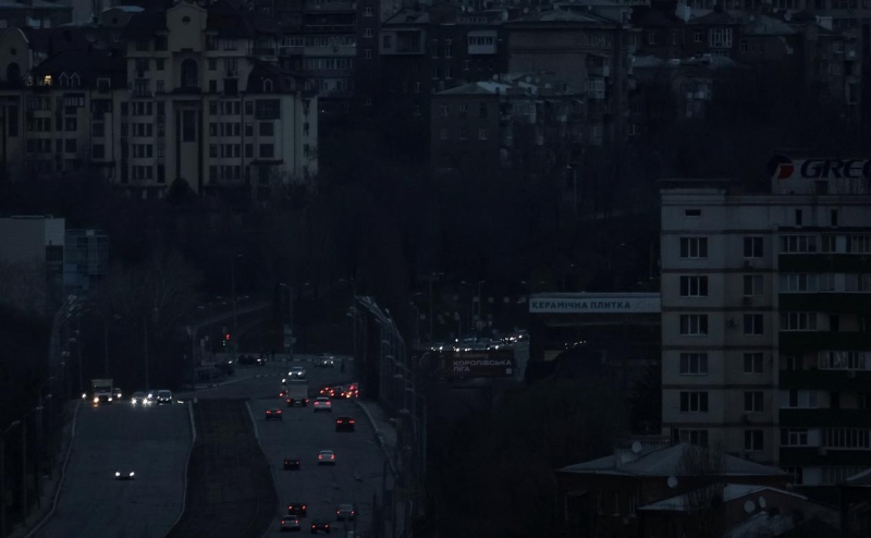 Украинская энергокомпания заявила о потере 80% генерирующих мощностей