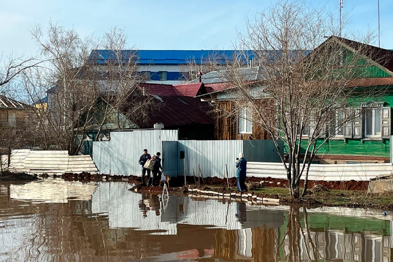 Уровень воды у Оренбурга поставил новый рекорд