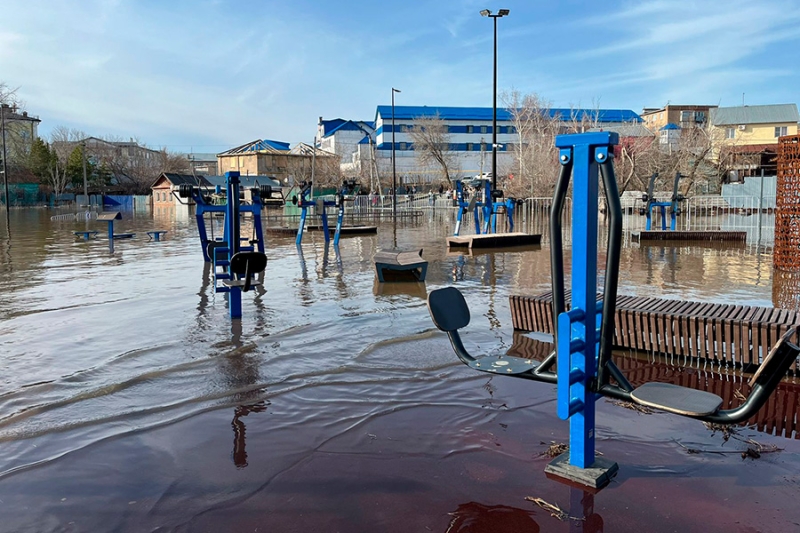 Уровень воды у Оренбурга поставил новый рекорд