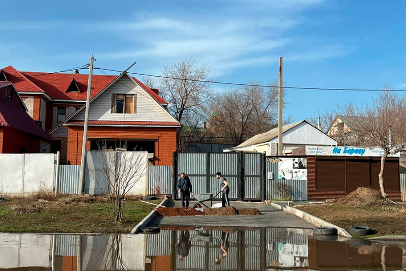 Уровень воды у Оренбурга поставил новый рекорд