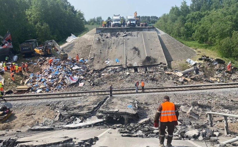 &laquo;Ъ&raquo; узнал об американской взрывчатке на&nbsp;ж/д путях в Брянской области