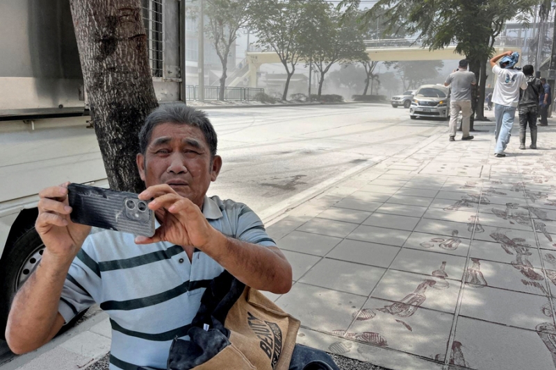 В Бангкоке рухнуло здание из-за землетрясения