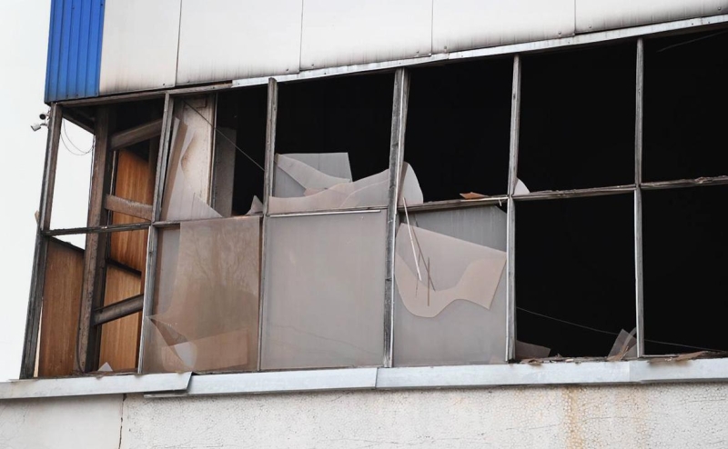 В Белгороде возник пожар на предприятии после атаки РСЗО Vampire