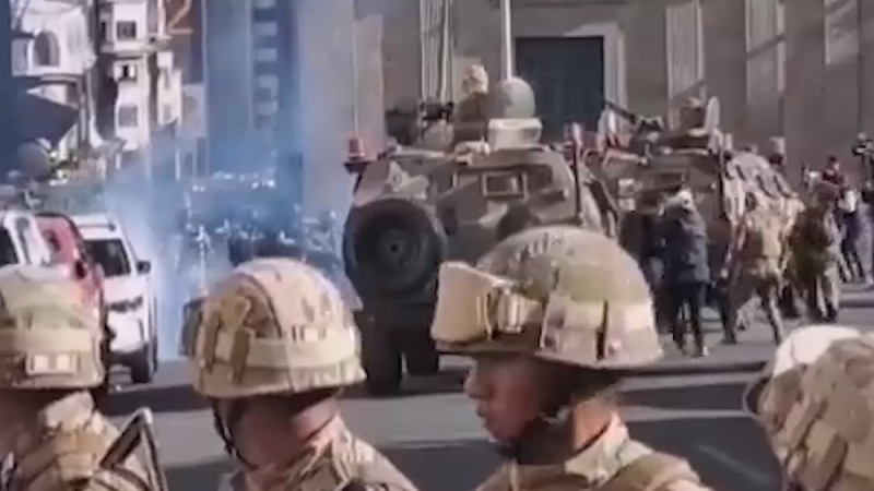 В Боливии генерал устроил попытку госпереворота