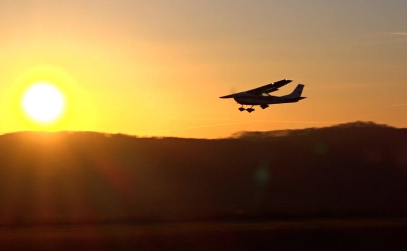 В Брянской области упал украинский легкомоторный самолет