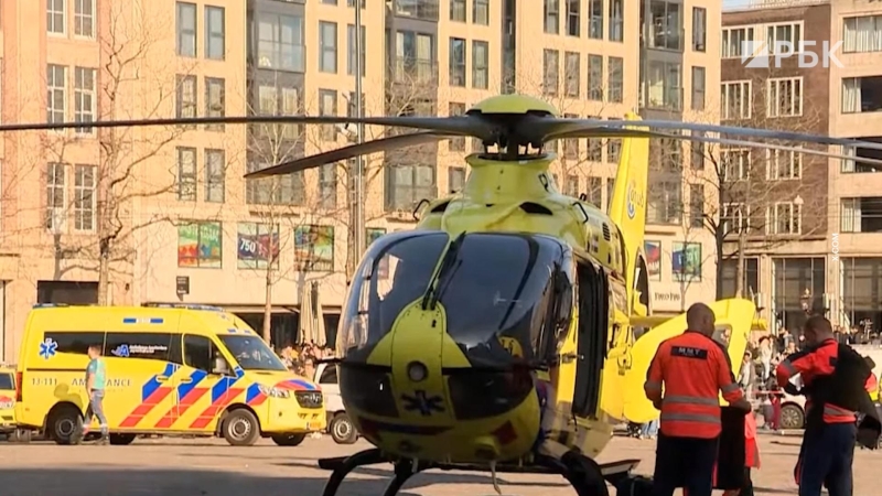 В центре Амстердама пять человек пострадали при нападении с ножом
