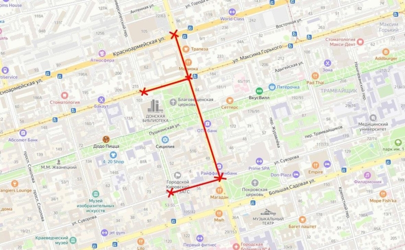 В центре Ростова-на-Дону взяли в заложники сотрудников СИЗО