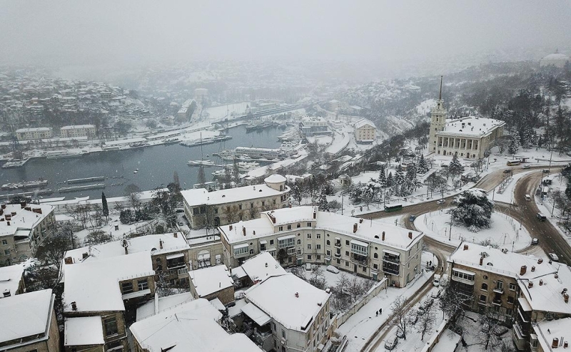 В центре Севастополя после воздушной тревоги пропал свет