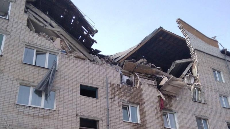 В Чите из-за взрыва газа в многоэтажном доме рухнули два этажа