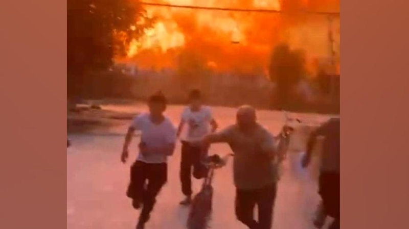 В Дагестане произошел второй за день пожар на АЗС