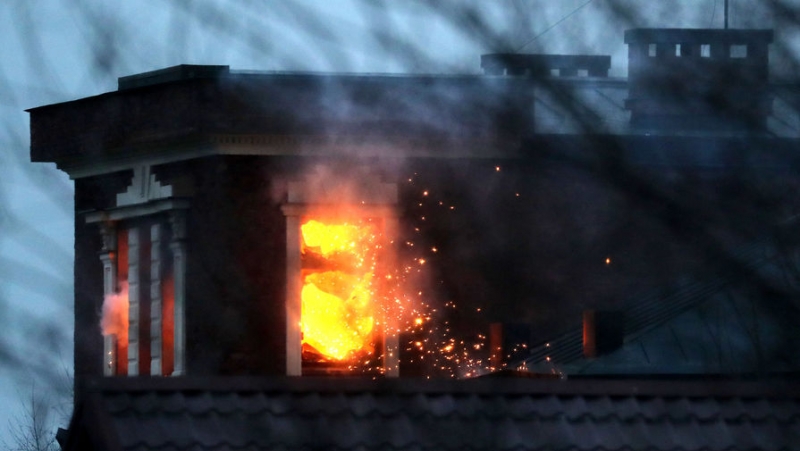 В доме &laquo;мытищинского стрелка&raquo; начался пожар