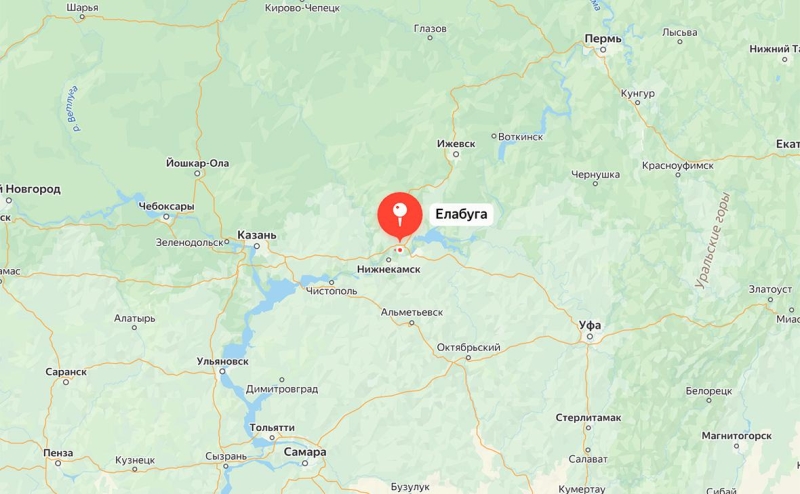 В Елабуге сбили беспилотник