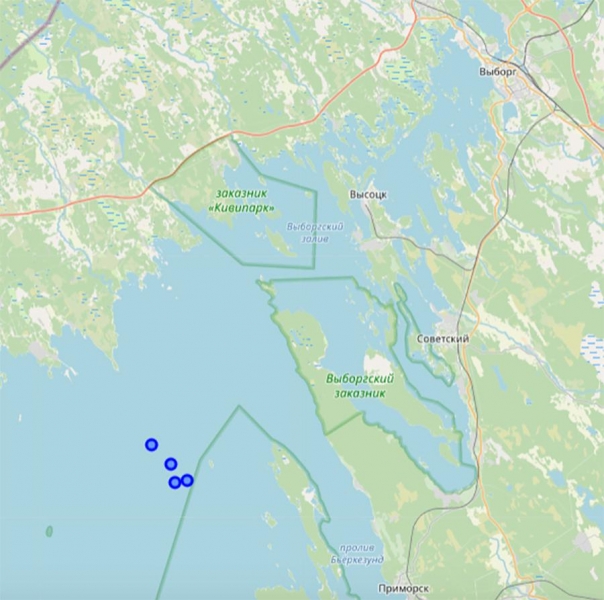В Финляндии зафиксировали пять сейсмических событий в районе Nord