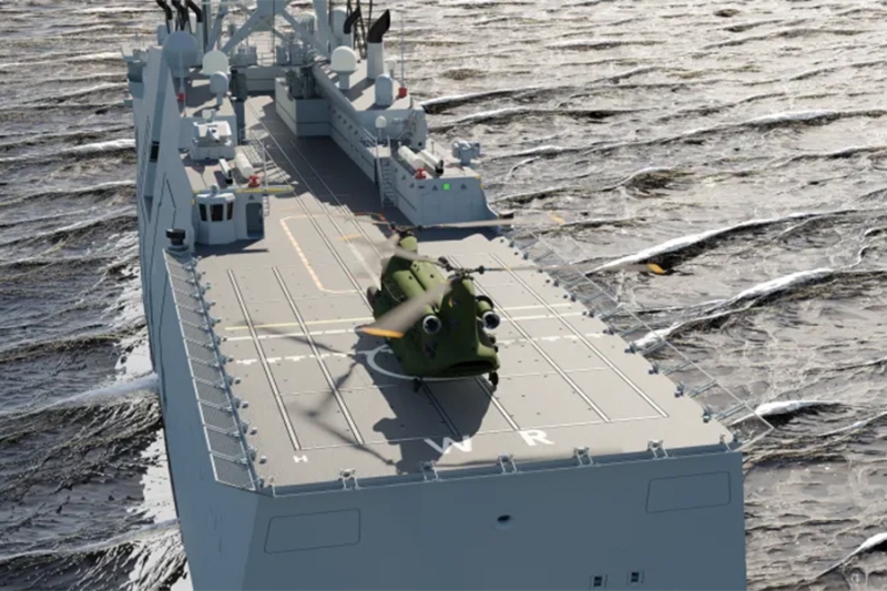 В Германии показали проект нового спецкорабля для патрулирования