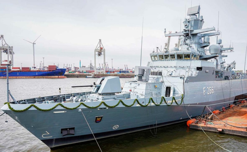 В Германии заподозрили диверсию на третьем корабле ВМС